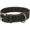 Ďalší obrázok produktu RUSTIC kožený obojok Heartbeat - čierna L-XL: 55-65cm/40mm