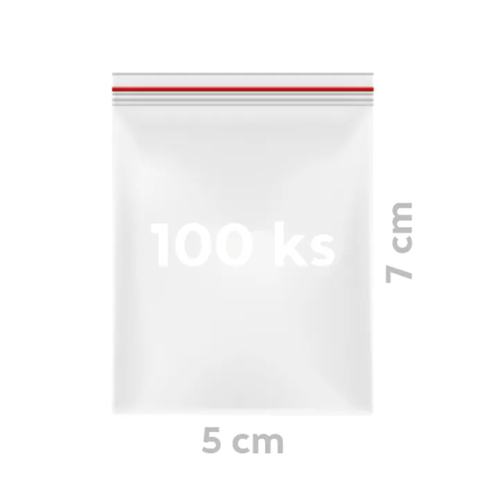 Hlavný obrázok produktu Rychlouzavírací sáčky 5 x 7 cm [100 ks]