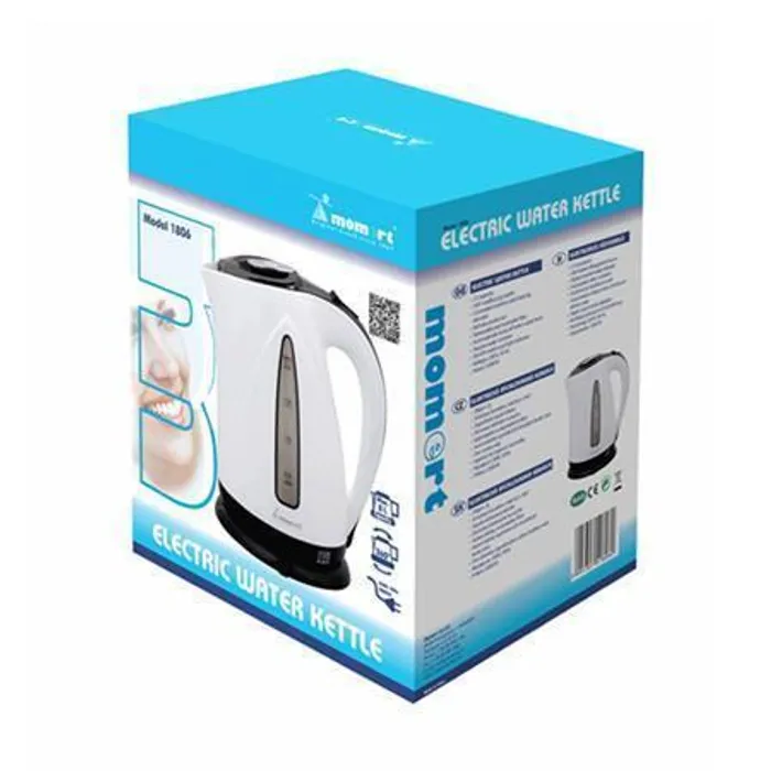 Hlavný obrázok produktu Rychlovarná konvice, 2 l, bílá, MOMERT