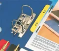 Ďalší obrázok produktu Rýchloviazacie spony, biela, PP, ESSELTE [100 ks]
