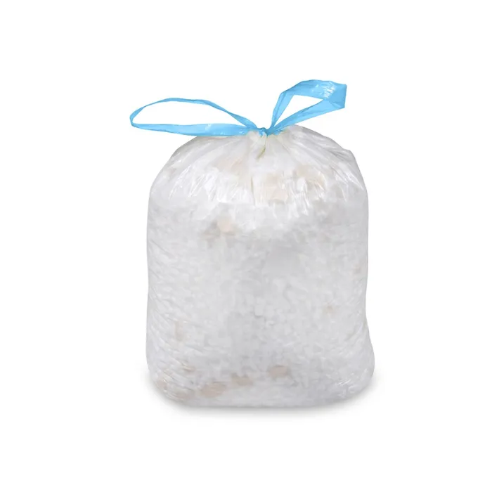 Hlavný obrázok produktu Sáček do koše (HDPE) zatahovací bílý 45 x 50 cm 18L `S` [20 ks]
