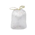 Ďalší obrázok produktu Vrecko do koša (HDPE) zaťahovacie biele 50 x 60 cm 30L `M` [20 ks]