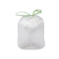 Ďalší obrázok produktu Vrecko do koša (HDPE) zaťahovacie biele 63 x 73 cm 60L `L` [10 ks]