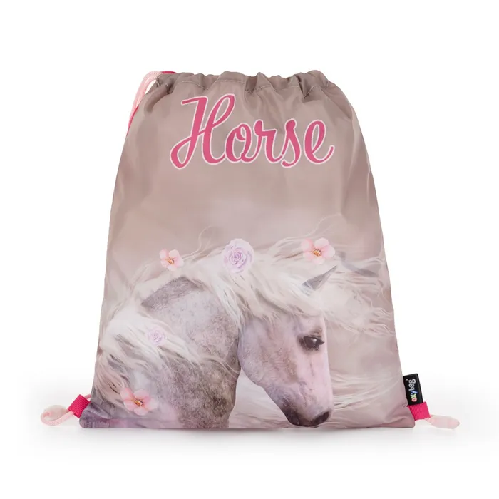 Hlavný obrázok produktu Sáček na cvičky kůň romantic