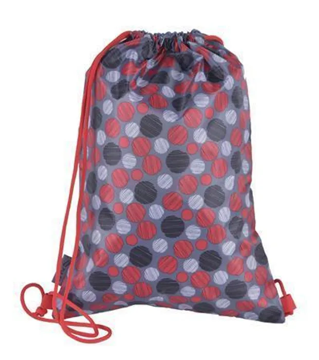 Hlavný obrázok produktu Sáček na obuv/ tělocvik "Lady Bug", šedá-červená, PULSE