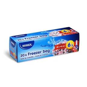 Vrecko do mrazničky (LDPE) 28 x 45 cm 6L `XL` [20 ks]