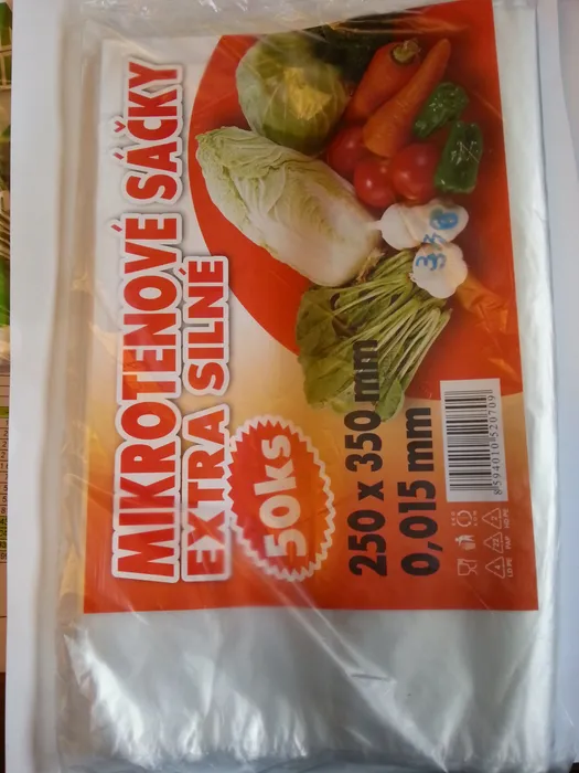 Hlavný obrázok produktu Sáčky mikrotenové extra silné 25x35 cm [50 ks]