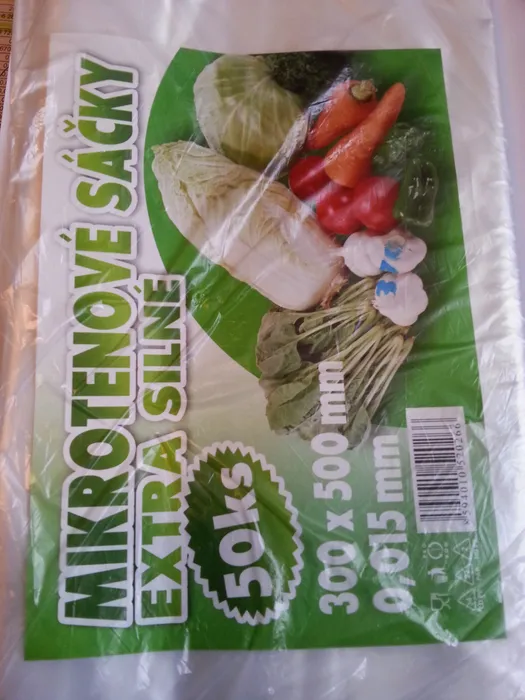 Hlavný obrázok produktu Sáčky mikrotenové extra silné 30x50 cm [50 ks]