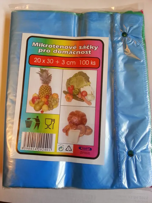 Hlavný obrázok produktu Sáčky mikrotenové mix barev 20x30 cm [50 ks]