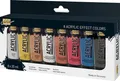 Sada akrylových farebných kovov „Solo Goya“, 8 farieb, 20 ml v trubici, stvorenie