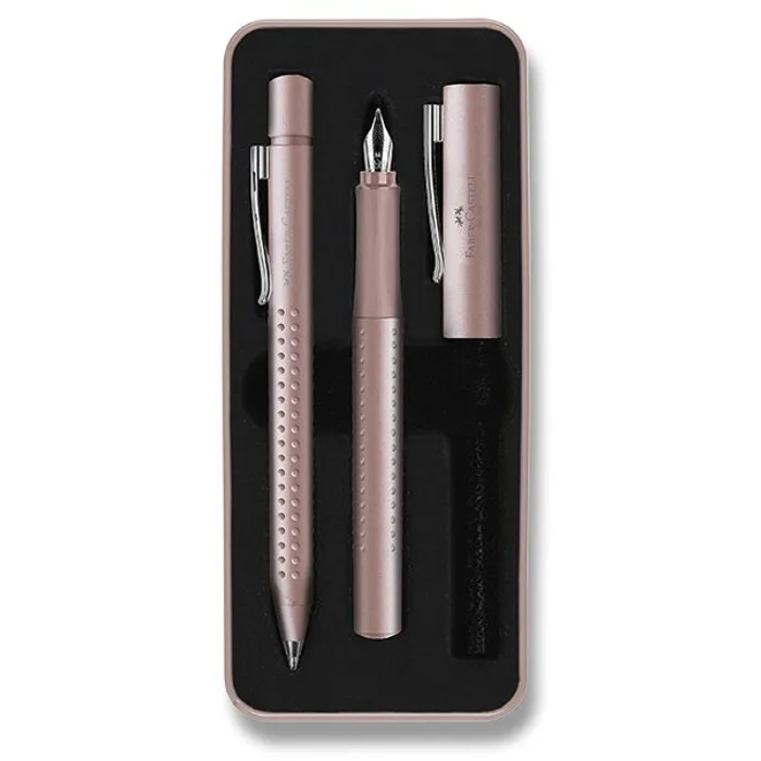 Hlavný obrázok produktu Sada Faber-Castell Grip Edition 2011 plnicí pero a kuličkové pero, růžová