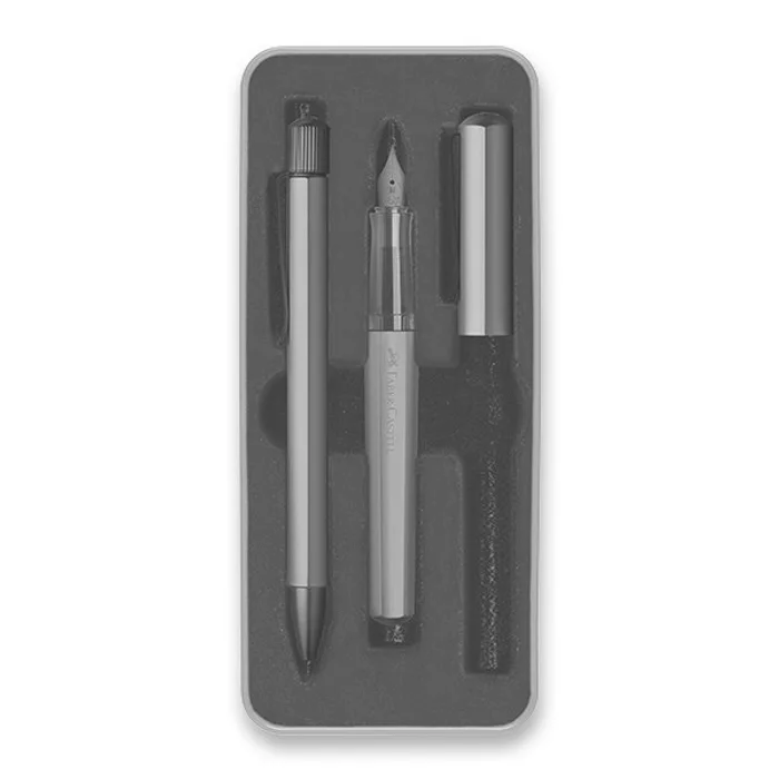 Hlavný obrázok produktu Sada Faber-Castell Hexo Bronze plnicí pero a kuličková tužka