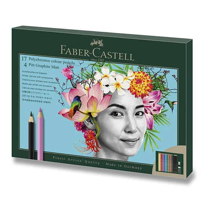 Hlavný obrázok produktu Sada Faber-Castell Polychromos & Pitt Graphite Matt 23 ks