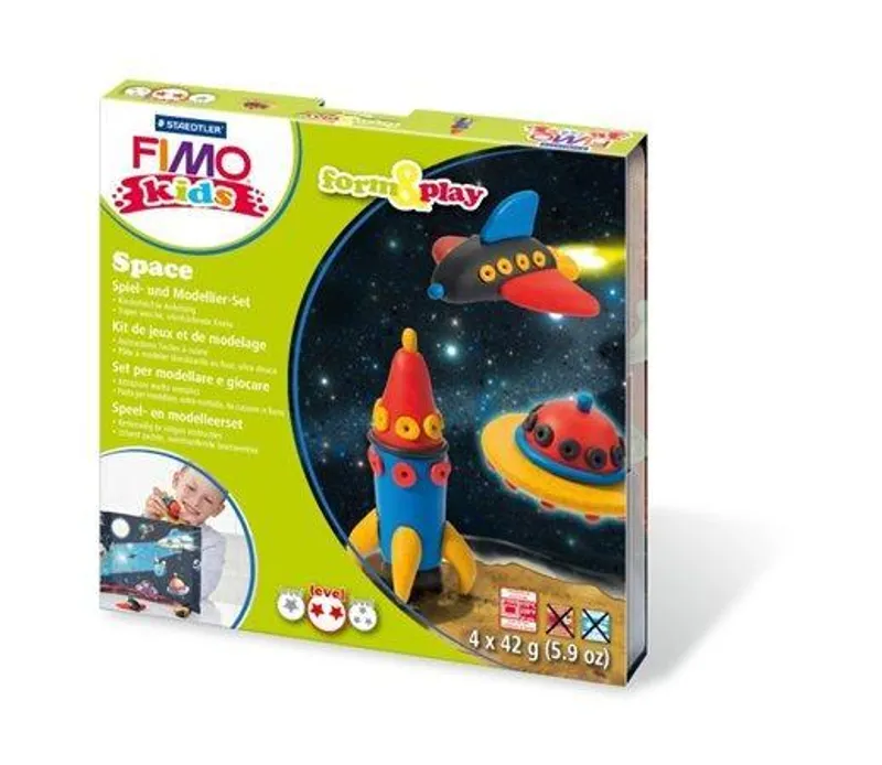 Hlavný obrázok produktu Sada FIMO® 8034 kids form&play "Space" Vesmír