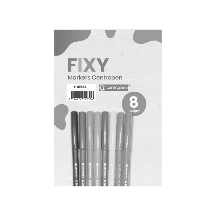 Hlavný obrázok produktu Sada fixek 8 barev mix