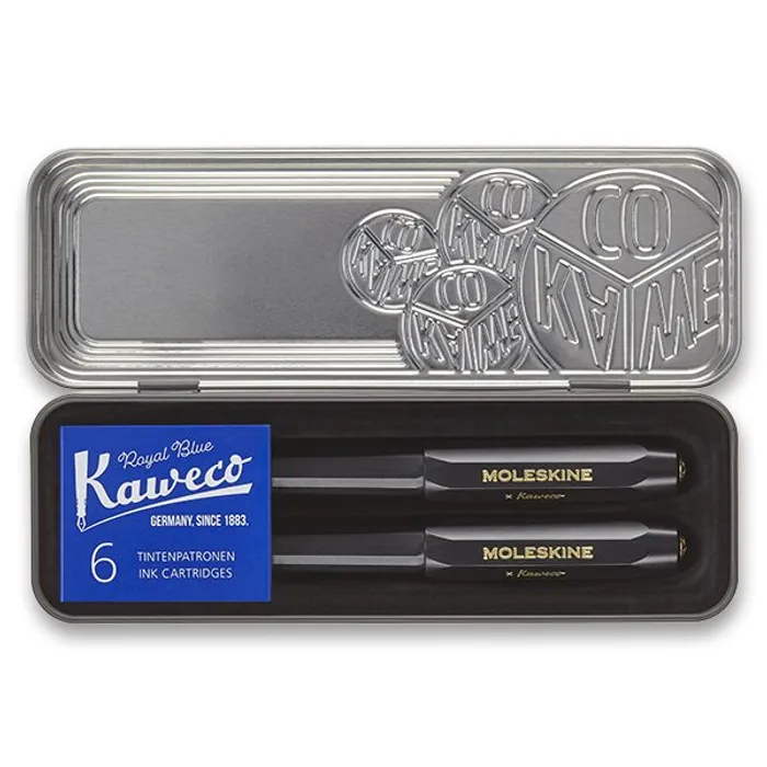 Hlavný obrázok produktu Sada kuličková tužka a plnicí pero Moleskine Kaweco černá