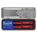 Sada kuličková tužka a plnicí pero Moleskine Kaweco červená