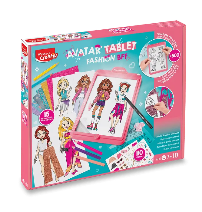 Hlavný obrázok produktu Sada Maped Creativ Avatar Tablet - Fashion BFF