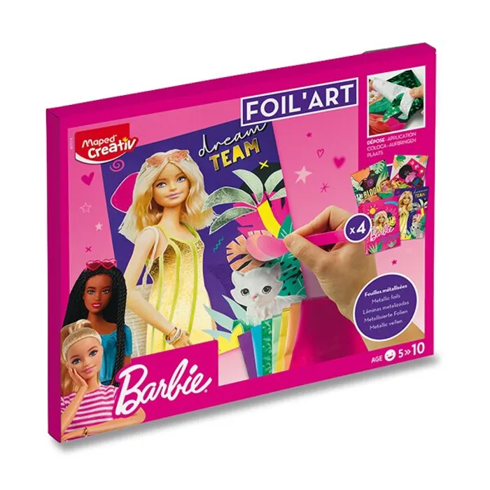 Hlavný obrázok produktu Sada Maped Creativ Barbie Foil´Art