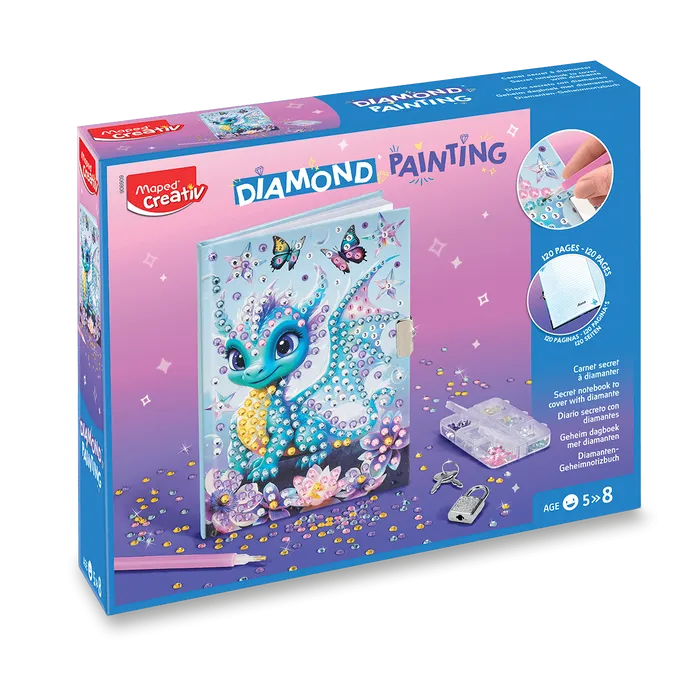 Hlavný obrázok produktu Sada Maped Creativ Diamond Painting - Tajný deníček