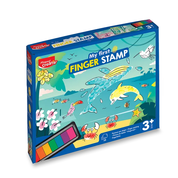 Hlavný obrázok produktu Sada Maped Creativ Early Age My First - Prstová razítka