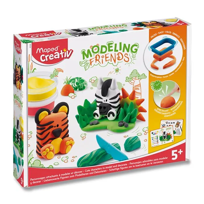 Hlavný obrázok produktu Sada Maped Creativ Modeling Friends Wild