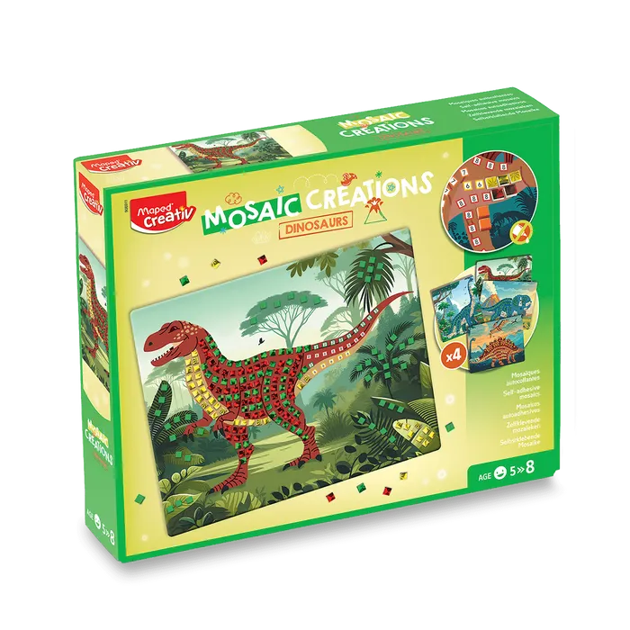 Hlavný obrázok produktu Sada Maped Creativ Mosaic Creations - Dinosauři