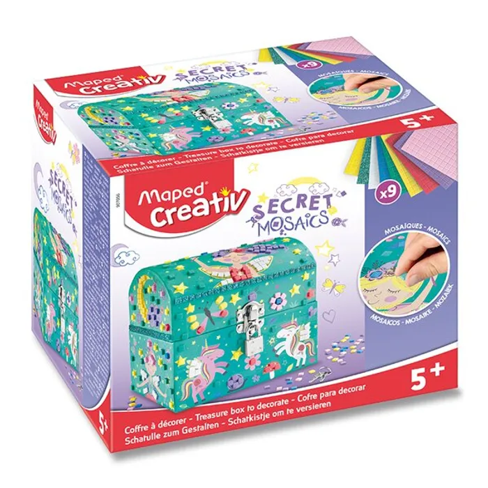 Hlavný obrázok produktu Sada Maped Creativ Secret Mosaics Jewellery box pokladnička