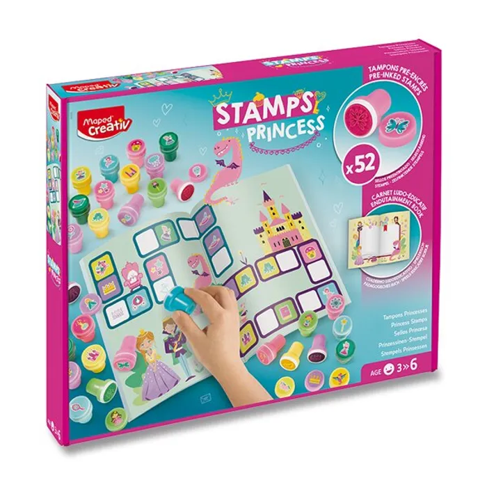 Hlavný obrázok produktu Sada Maped creativ Stamps Princess 52 ks razítek