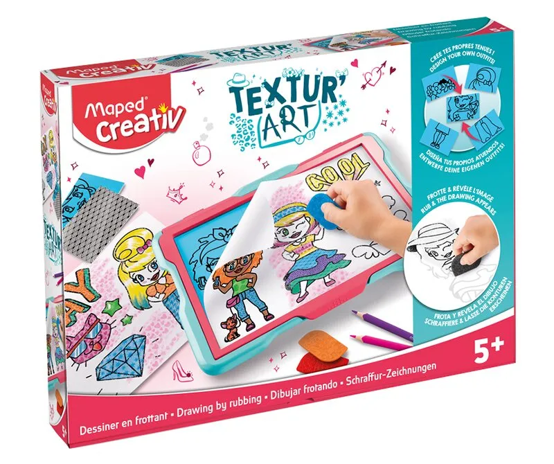Hlavný obrázok produktu Sada Maped Creativ Textur´Art Fashion