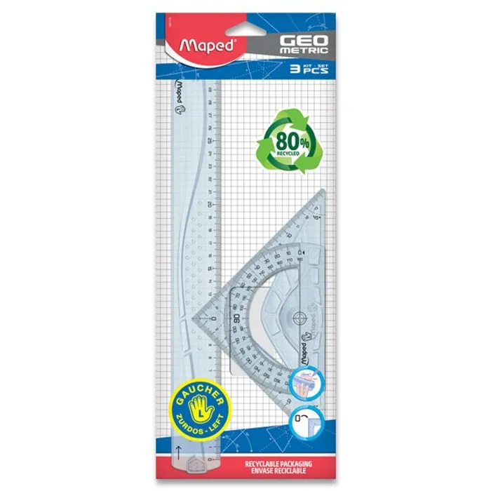 Hlavný obrázok produktu Sada Maped Geometric Maxi - 3dílná sada, pro leváky