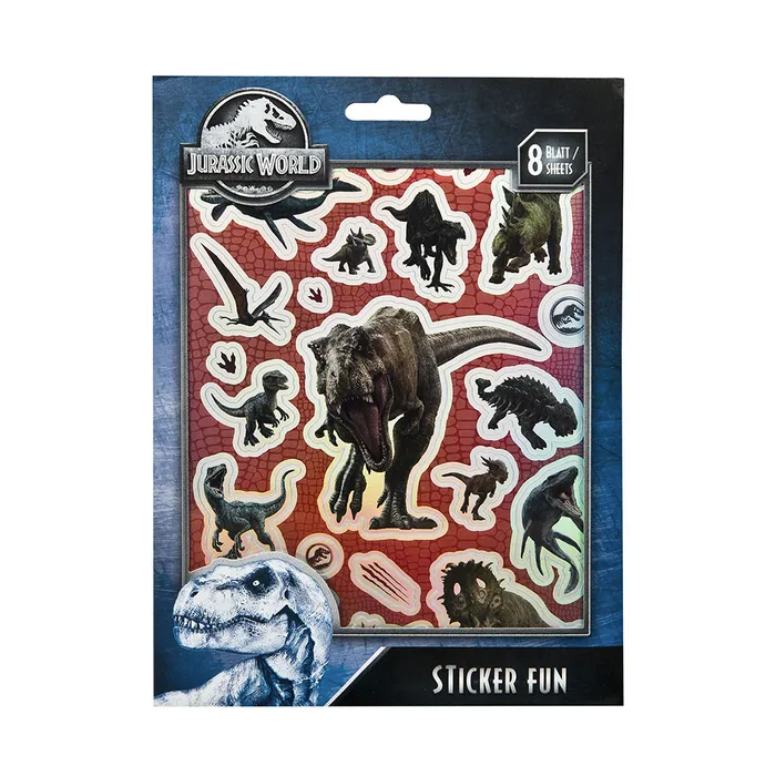 Hlavný obrázok produktu Sada nálepek Jurassic World