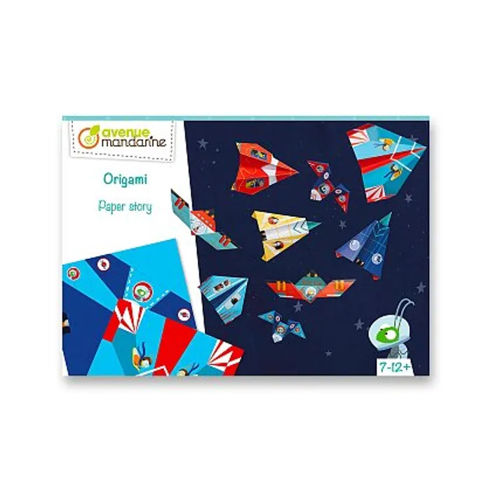 Hlavný obrázok produktu Sada papírů Avenue Mandarine Origami Letadla - 40 listů