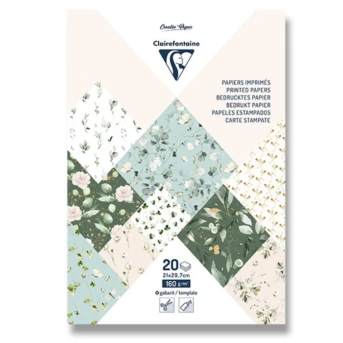 Hlavný obrázok produktu Sada papírů Clairefontaine Origami Romantic A4