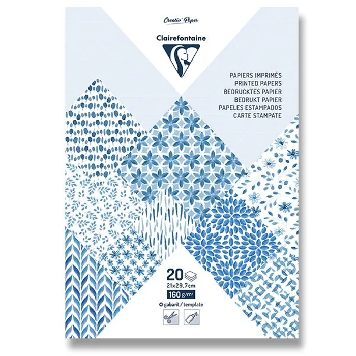 Hlavný obrázok produktu Sada papírů Clairefontaine Origami Shibory A4