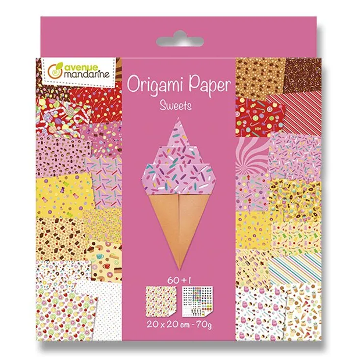 Hlavný obrázok produktu Sada papírů Clairefontaine Origami Sladkosti