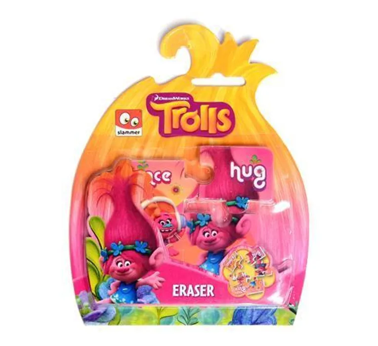 Hlavný obrázok produktu Sada pryží "Trolls", 6 ks, CANENCO