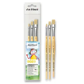 Sada štětců Da Vinci Junior plochý 4 + 8 + 12