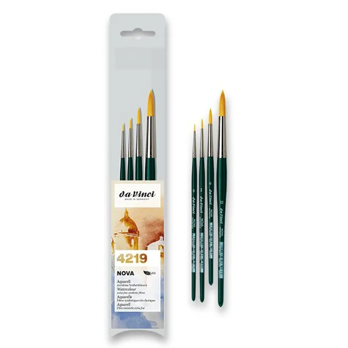 Hlavný obrázok produktu Sada štětců da Vinci Nova Synthetics 4 kusy
