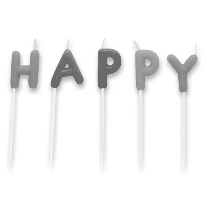 Hlavný obrázok produktu Sada svíček happy birthday, 13 ks