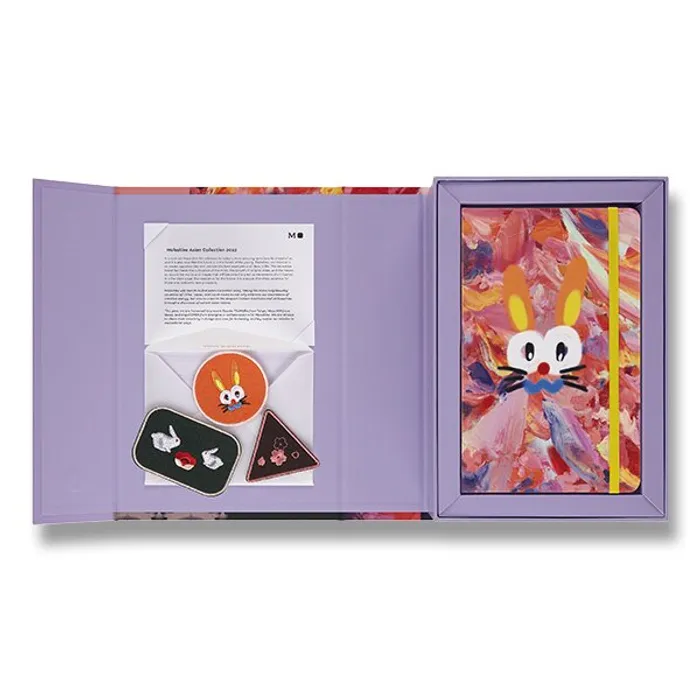 Hlavný obrázok produktu Sada Zápisníků Moleskine Sakura a YearoftheRabbit L, linkovaný, sběratelská edice