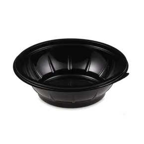 Šalátová miska (rPET) čierna priemer 176mm 500ml [50 ks]
