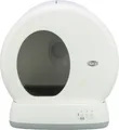 Samočistiaca SMART toaleta pre mačky, 53 x 55,5 x 52 cm, biela