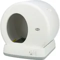Samočistiaca SMART toaleta pre mačky, 53 x 55,5 x 52 cm, biela