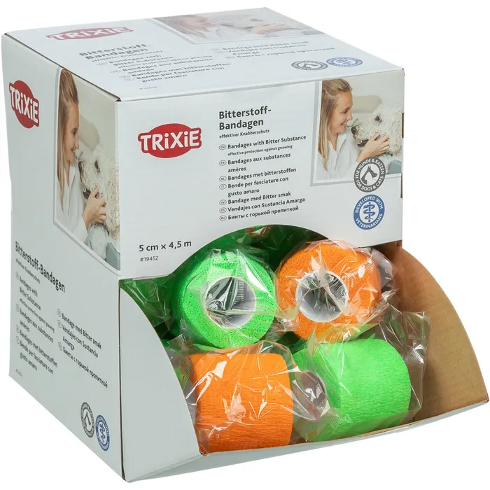 Hlavný obrázok produktu Samodržící bandážová obinadla s hořkou přísadou 5 cm/4,5 m, [1ks]
