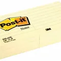 Ďalší obrázok produktu Samolepiaci bloček, 76x76 mm, 100 lístkov, linkovaný, 3M POST-IT, žltý