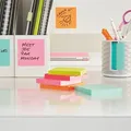 Ďalší obrázok produktu Samolepiaci bloček, 76x76 mm, 450 lístkov, 3M POSTIT, modrý