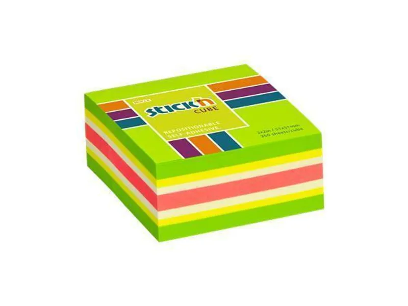 Hlavný obrázok produktu Samolepicí bloček Hopax Stick’n Notes Neon zelený