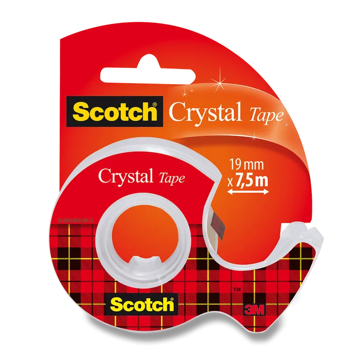 Hlavný obrázok produktu Samolepicí páska 3M Scotch Crystal 19 mm x 7,5 m