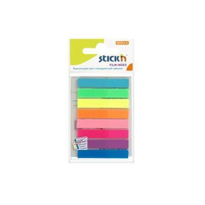 Hlavný obrázok produktu Samolepicí proužky Stick´n Clearnote proužky 45 x 8 mm, 8 barev